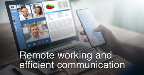 Remote working and efficient communication
