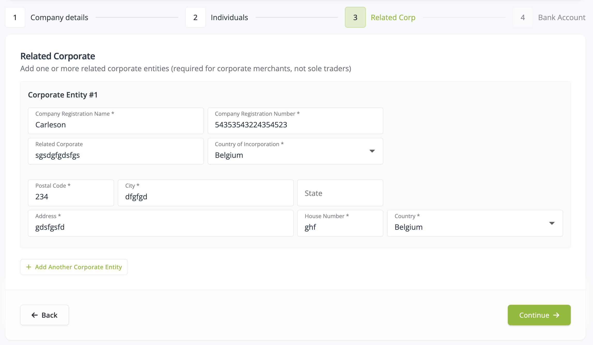 onboarding process idloom pay merchant account