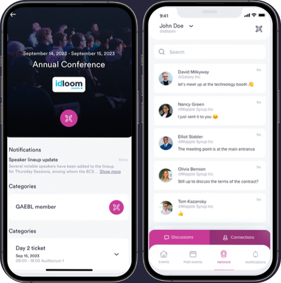All-in-One Event-App für Management und Teilnehmerregistrierung