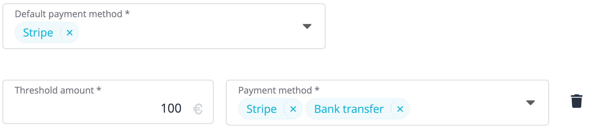 Threshold selecting default payment method + 2 payment methods.png