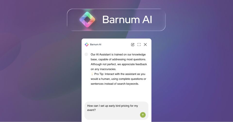 idloom's AI features in event management
