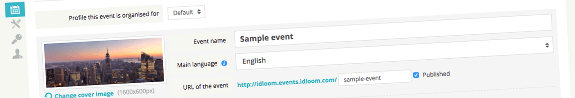 Edition du site événementiel et communication avec vos invités revisitées et améliorées avec idloom-events version 4.3 !