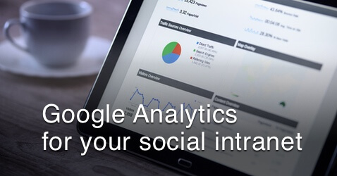 Dashboard en rapporten van Google Analytics voor uw intranet/sociale extranet?